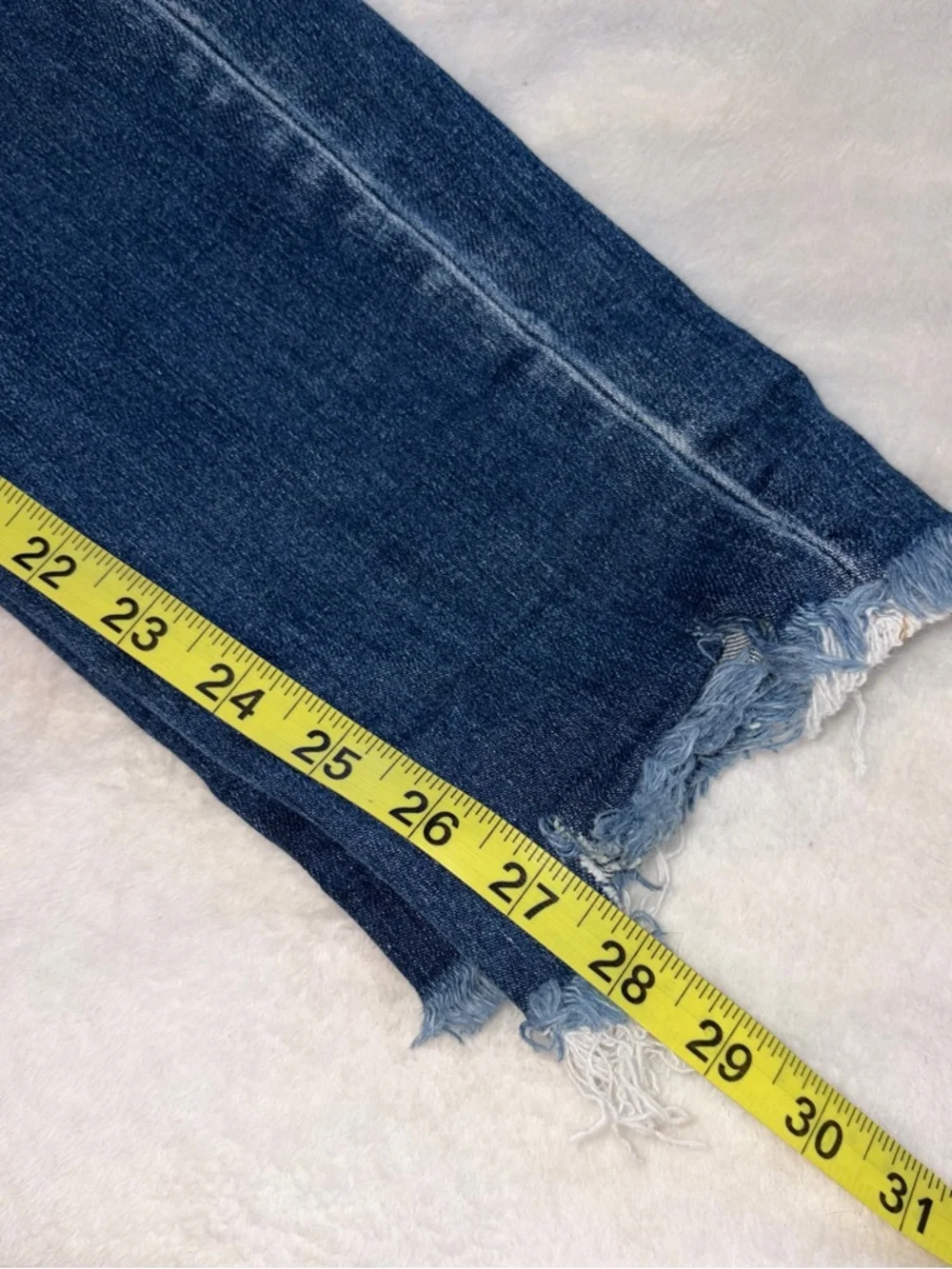 VERVET Distressed Skinny Jeans sz 30 - Picture 8 of 9